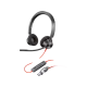 Слушалки HP Poly Blackwire 3320 Stereo Microsoft Teams Certified USB-C +USB-C/A адаптер 8X220AA