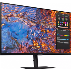 Monitor LED Samsung LS32B800PXPXEN HRM S80PB, 32" UHD FLAT 16:9 (3840x2160) IPS 60Hz, 350 cd/㎡, 1000:1, HDR600, 5ms, 178/178, 1xDP 1xHDMI, 3xUSB 3.0 1xUSB-C (90W), 3.5 Jack, Tilt/Pivot/Swivel/HeightAdj, VESA 100x100, 3Y - Офис техника