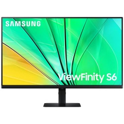 Monitor LED Samsung LS32D600EAUXEN S60D, 32" FHD FLAT 16:9 (2560x1440) IPS 100Hz, 350 cd/m2, 1000:1, 5ms, 178/178, 1xDP, 1xHDMI USB-Hub 3xUSB3.0, 3.5 Jack, Tilt/Pivot/Swivel/HeightAdj (120mm), VESA 100x100, 2Y - Офис техника