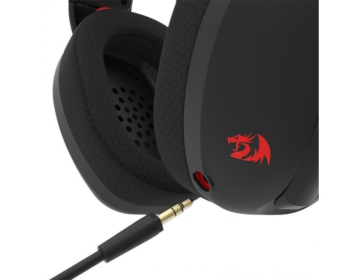 Геймърски слушалки Redragon IRE Pro H848 кабелни и безжични - черни