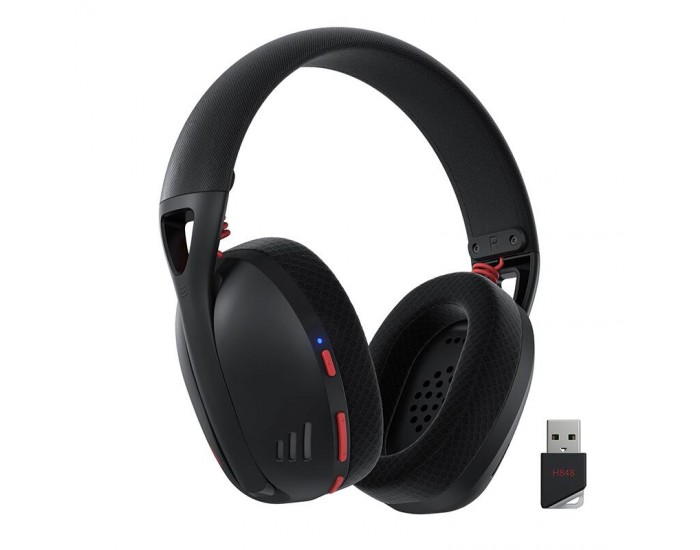 Геймърски слушалки Redragon IRE Pro H848 кабелни и безжични - черни