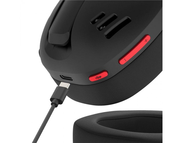 Геймърски слушалки Redragon IRE Pro H848 кабелни и безжични - черни