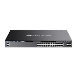24-портов L3 управляем комутатор PoE+ с 4 10G слота TP-Link Omada SG6428XHP - Офис техника