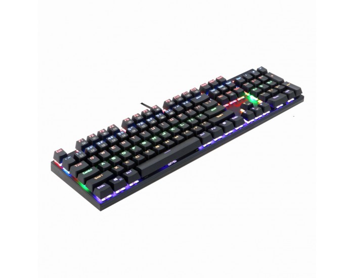 Клавиатура Redragon Rudra механична геймърска RGB K565 blue switches - нарушена опаковка Клавиатура Redragon Rudra механична геймърска RGB K565 blue switches - нарушена опаковка