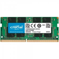 Памет за лаптоп CRUCIAL 16GB DDR4 3200MHz SODIMM CT16G4SFRA32A - Компютърни Компоненти