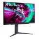 Монитор LG 27GR93U-B, 27", UltraGear IPS 1ms (GtG), AG, UHD 4K (3840x2160), 144Hz, HDR10, 1000:1, 400cd/m2, DCI-P3 95%, USB3.0 (1up/2down), VRR, AMD Free-sync, NVIDIA G-Sync, HDMI, DP, Height Adjustable, Pivot, Tilt, Headphone Out, Black