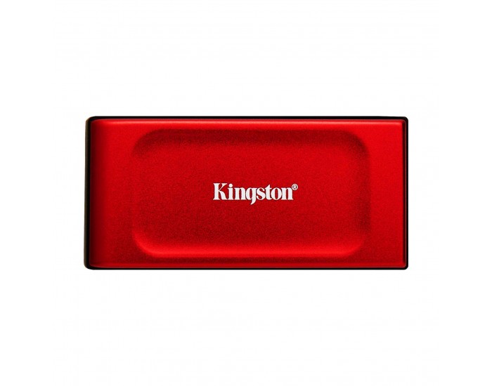 Kingston SSD 2TB XS1000 Red External USB 3.2 Gen 2 Portable Solid State Drive, EAN: 740617341782 Kingston SSD 2TB XS1000 Red External USB 3.2 Gen 2 Portable Solid State Drive, EAN: 740617341782