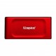 Kingston SSD 2TB XS1000 Red External USB 3.2 Gen 2 Portable Solid State Drive, EAN: 740617341782 Kingston SSD 2TB XS1000 Red External USB 3.2 Gen 2 Portable Solid State Drive, EAN: 740617341782