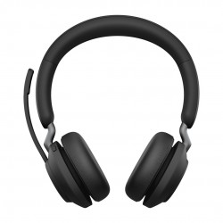 JABRA EVOLVE2 65, Link380c MS Stereo Black - Слушалки, Микрофони и Уеб Камери