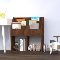 Sonata H Етажерка за детски книжки, дъб, 71x30x78,5 см, инженерно дърво - Антре