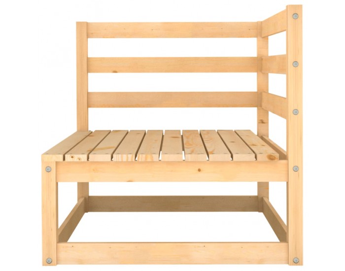 Sonata H Градински лаундж комплект, 2 части, с възглавници, бор масив