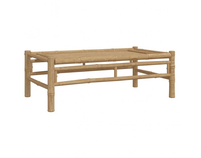 Sonata H Градински лаундж комплект тъмносиви възглавници 2 части бамбук