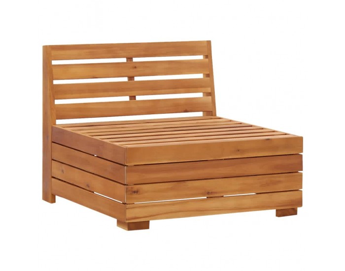 Sonata H 2-местен градински диван с възглавници, акация масив