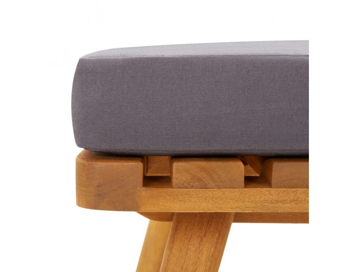 Sonata H 2-местен градински диван с възглавници, акация масив