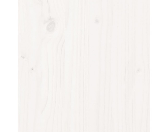 Sonata H Градински ъглови дивани, 2 бр, бели, бор масив