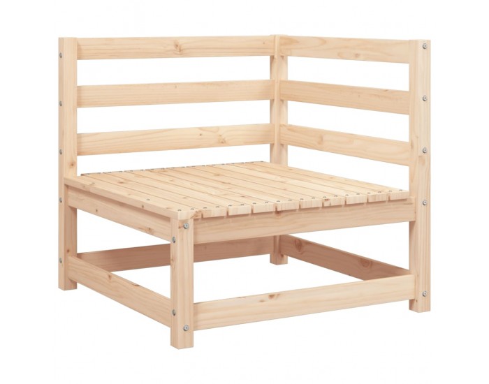 Sonata H Градински диван, 3-местен, борово дърво масив