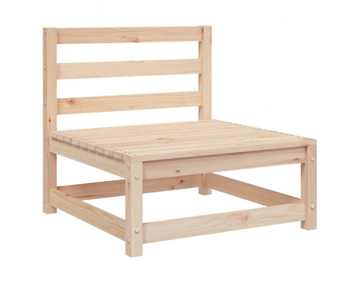 Sonata H Градински диван, 3-местен, борово дърво масив