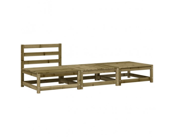 Sonata H Градинско кресло без подлакътници, с възглавници и табуретки