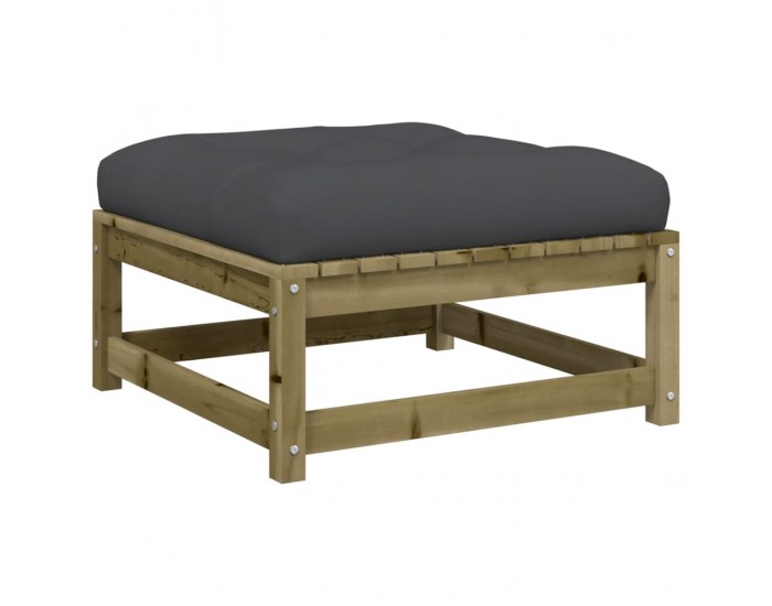 Sonata H Градинско кресло без подлакътници, с възглавници и табуретки