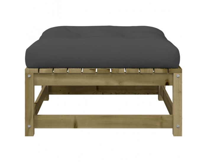 Sonata H Градинско кресло без подлакътници, с възглавници и табуретки