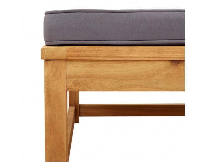 Sonata H Градински лаундж комплект с възглавници, 6 части, масив акация