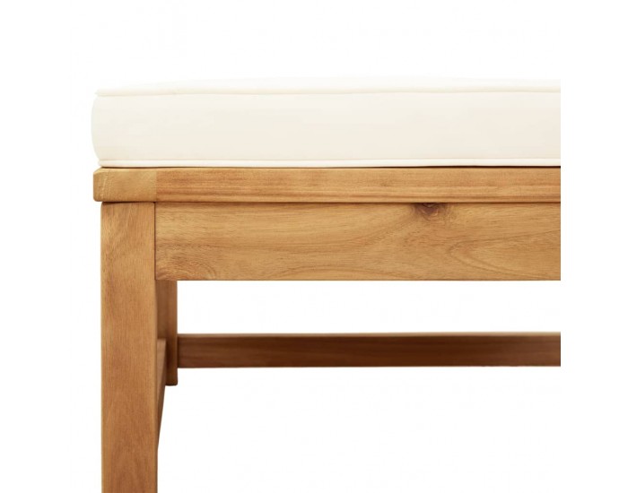 Sonata H Градински лаундж комплект с възглавници, 6 части, масив акация