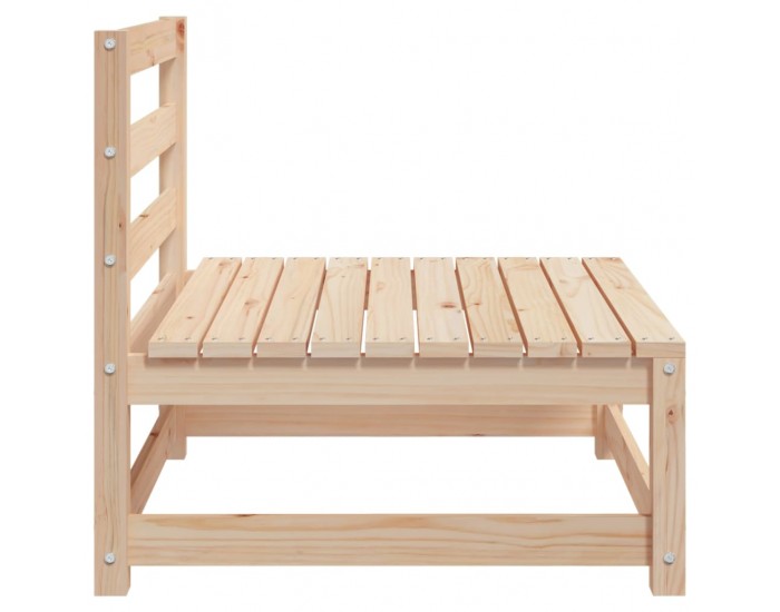 Sonata H Градински кресла без подлакътници, 2 бр, 70x70x67 см, бор масив