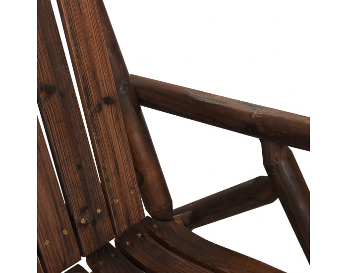 Sonata H 2-местна градинска пейка люлка 123x96x102 см масивен смърч