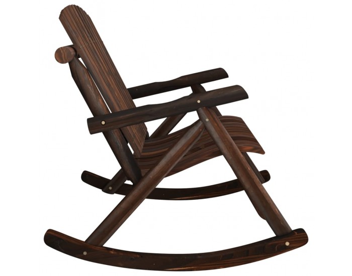 Sonata H 2-местна градинска пейка люлка 123x96x102 см масивен смърч