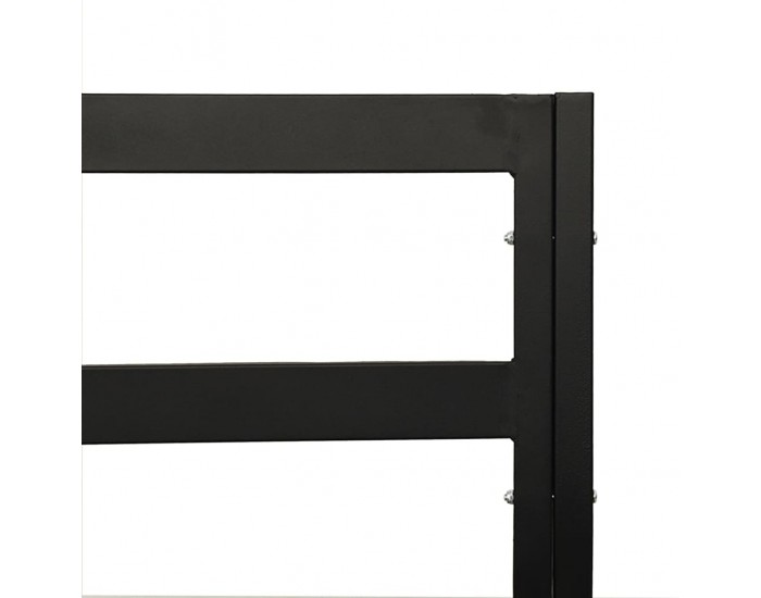 Sonata H Градински столове със сиви възглавници 2 бр 62x75x79 см стомана