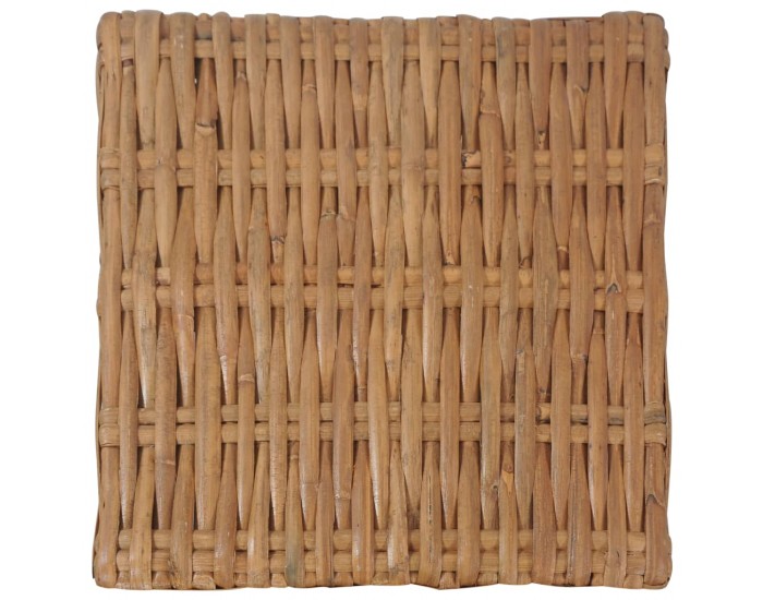 Sonata H Маса за кафе, 47x47x28 см, естествен ратан