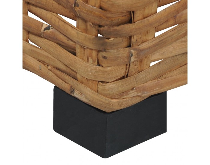 Sonata H Маса за кафе, 47x47x28 см, естествен ратан