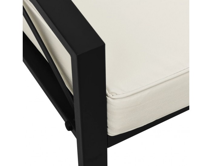 Sonata H Градински столове с пясъчни възглавници 2 бр 68x76x79см стомана