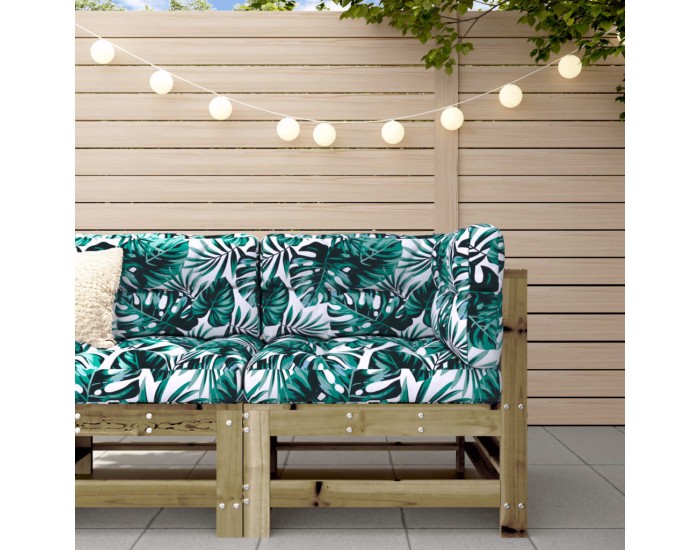 Sonata H Градински ъглов диван, импрегниран бор