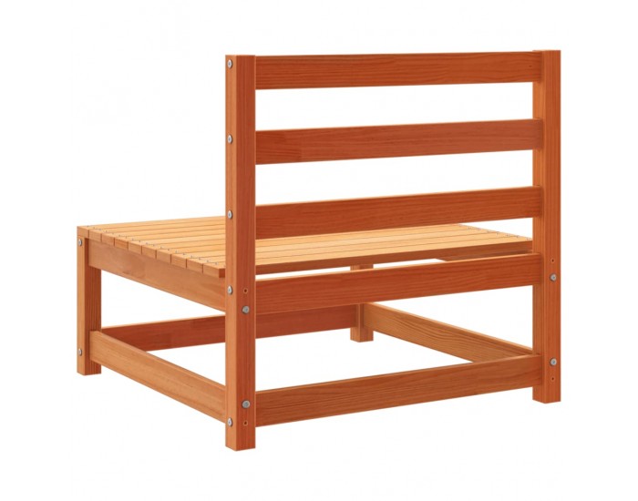 Sonata H Градинско кресло без подлакътници, восъчнокафяв, 70x70x67 см