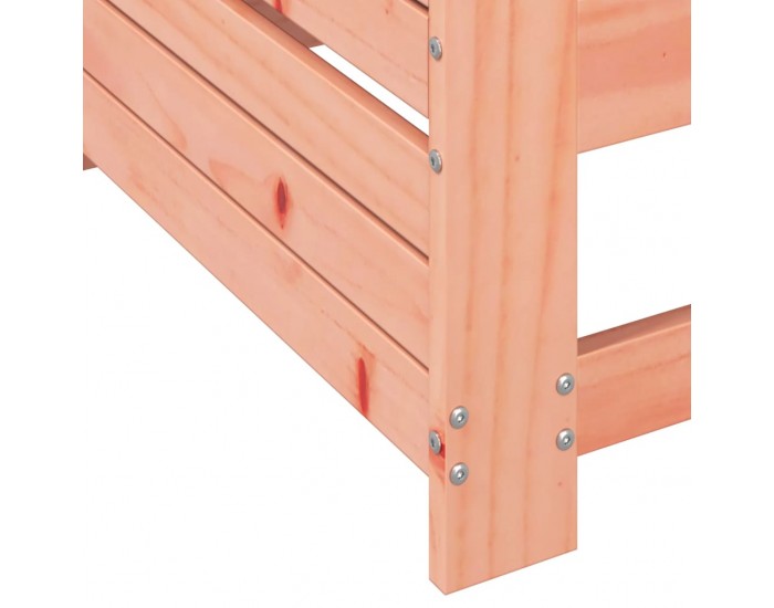 Sonata H Градински диван с подлакътник и странична масичка, дуглас масив