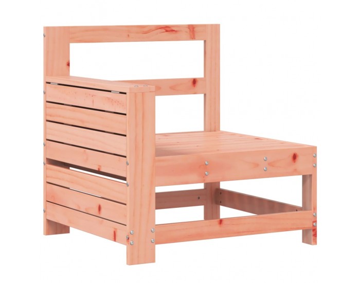 Sonata H Градински диван с подлакътник и странична масичка, дуглас масив