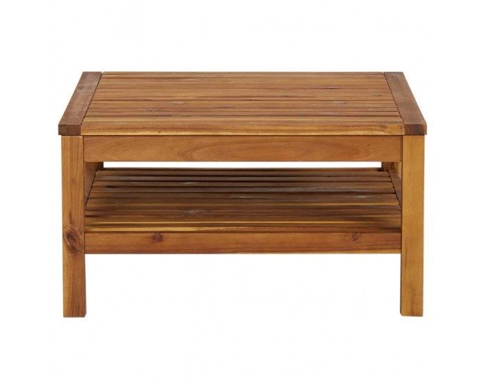 Sonata H Комплект диван от 2 части с тъмносиви възглавници акация