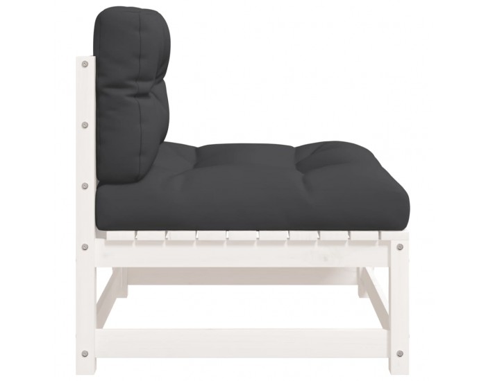 Sonata H Външни кресла без подлакътници с възглавници 2 бр бор бор масив