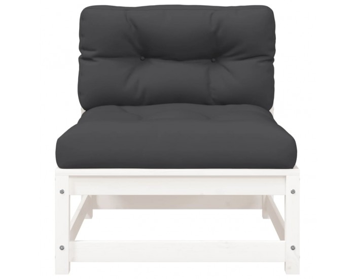 Sonata H Външни кресла без подлакътници с възглавници 2 бр бор бор масив