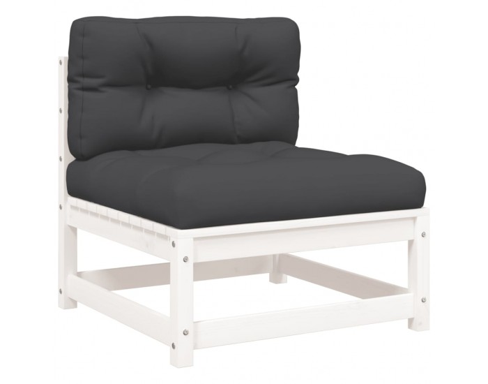 Sonata H Външни кресла без подлакътници с възглавници 2 бр бор бор масив