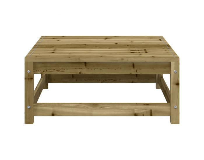 Sonata H Градински ъглов диван с възглавници и табуретка за крака