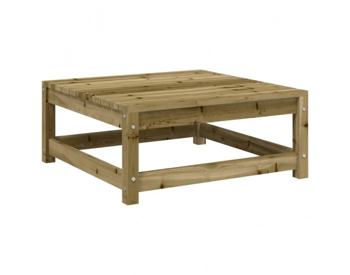 Sonata H Градински ъглов диван с възглавници и табуретка за крака