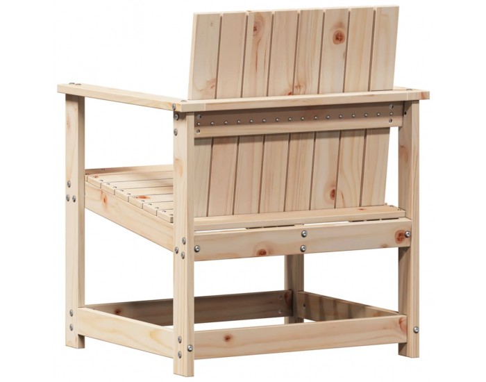 Sonata H Градински стол, 62x56x77 см, борово дърво масив