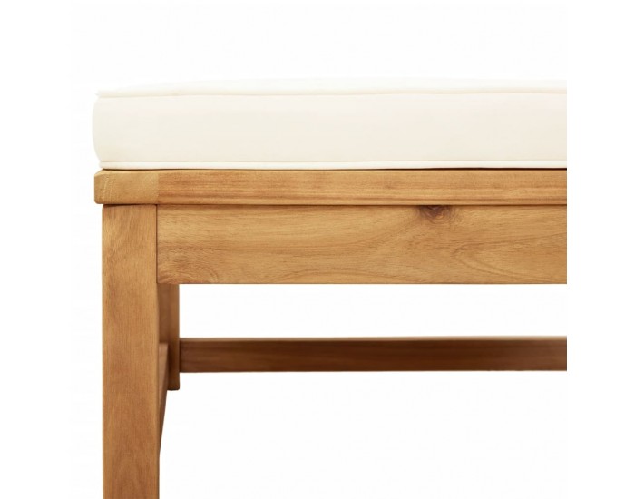 Sonata H Градински лаундж комплект с възглавници, 4 части, масив акация