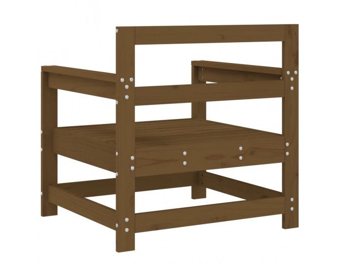 Sonata H Градински столове, 2 бр, меденокафяви, бор масив