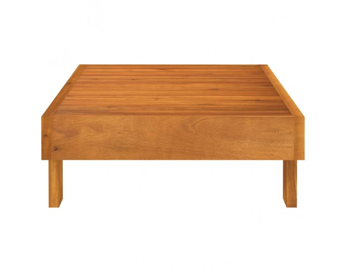 Sonata H Градински лаундж комплект с кремави възглавници 2 части акация