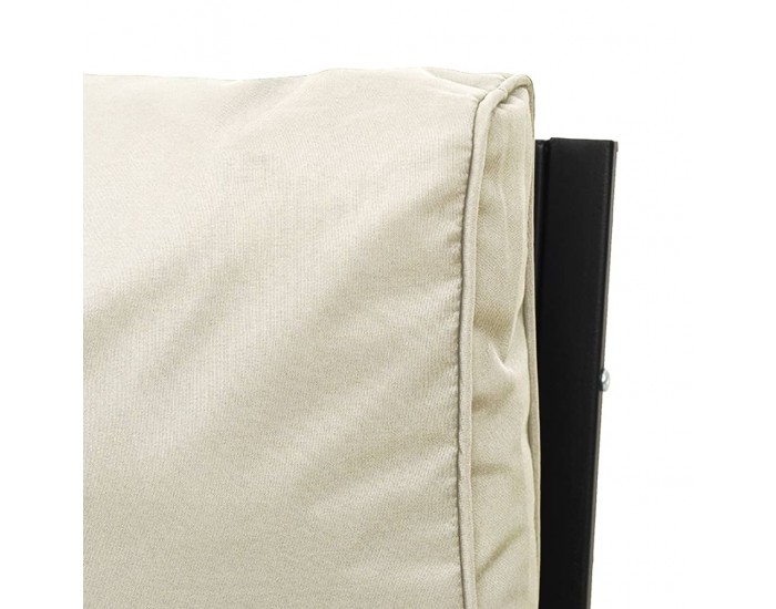 Sonata H Градински столове с пясъчни възглавници 2 бр 62x75x79см стомана