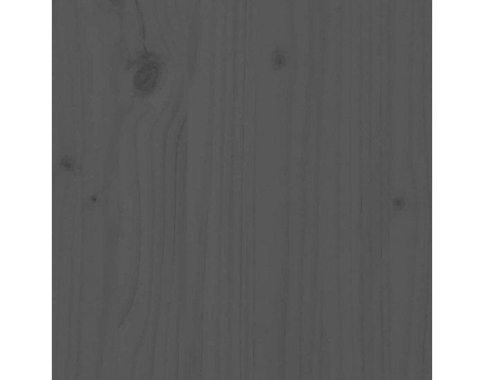 Sonata H Градински ъглов диван, сив, бор масив