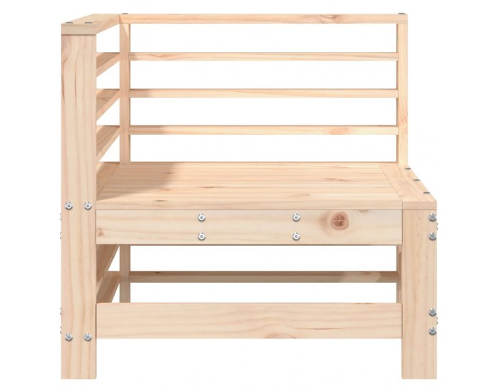 Sonata H Градински ъглови дивани, 2 бр, бор масив